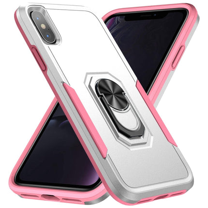 Pioneer Armor Heavy Duty PC + TPU Shockproof Case with Holder, For iPhone 11 Pro, For iPhone 11 Pro Max, For iPhone X / XS, For iPhone XR