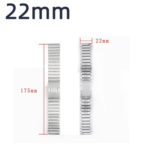 22mm Self-demolition Stainless Steel Metal Replacement Watchband, For Huawei Watch GT2 Pro