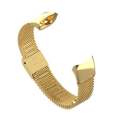 MIJOBS Milan Stainless Steel Metal Buckle Replacement Strap Watchband, For Honor Band 4 / 5