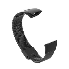 MIJOBS Milan Stainless Steel Metal Buckle Replacement Strap Watchband, For Honor Band 4 / 5