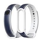 For Xiaomi Mi Band 5 / 6 / Blue+White