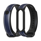 For Xiaomi Mi Band 5 / 6 / Blue+Black