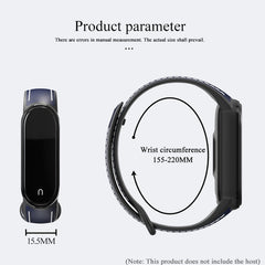 MIJOBS TPU + Leather Replacement Strap Watchband, For Xiaomi Mi Band 5 / 6