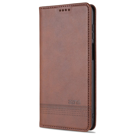 AZNS Magnetic Calf Texture Horizontal Flip Leather Case with Card Slots & Holder & Wallet, For Samsung Galaxy M32 Global