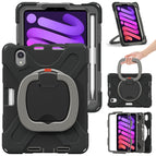 For iPad mini 6 / mini 2024 / Black+Grey