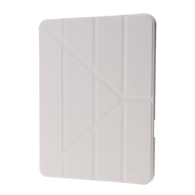 Deformation Transparent Acrylic Horizontal Flip PU Leather Case with Multi-folding Holder & Sleep / Wake-up Function & Pen Slot, For iPad Air 2022 / 2020 10.9, For iPad Pro 11.0 2021 / 2020 / 2018, For iPad 9.7 2017 / 2018 / Pro 9.7                    ...