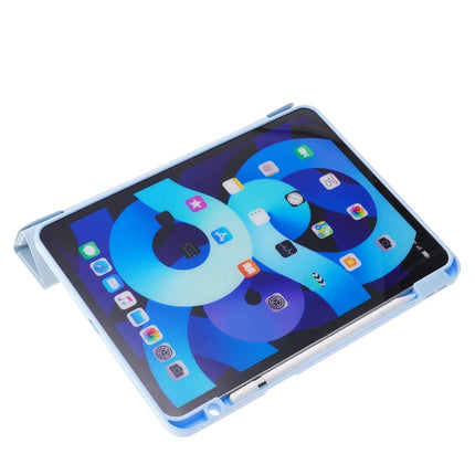 Deformation Transparent Acrylic Horizontal Flip PU Leather Case with Multi-folding Holder & Sleep / Wake-up Function & Pen Slot, For iPad Air 2022 / 2020 10.9, For iPad Pro 11.0 2021 / 2020 / 2018, For iPad 9.7 2017 / 2018 / Pro 9.7��������������������...
