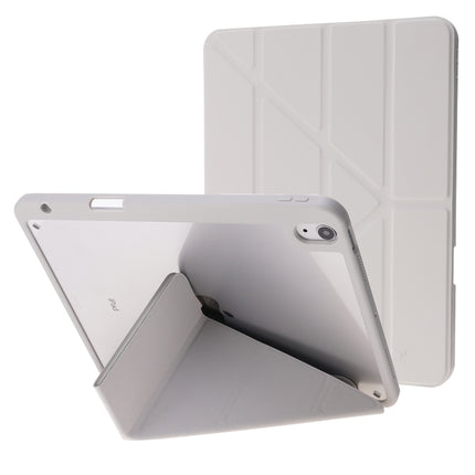Deformation Transparent Acrylic Horizontal Flip PU Leather Case with Multi-folding Holder & Sleep / Wake-up Function & Pen Slot, For iPad Air 2022 / 2020 10.9, For iPad Pro 11.0 2021 / 2020 / 2018, For iPad 9.7 2017 / 2018 / Pro 9.7                    ...