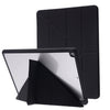 Deformation Transparent Acrylic Horizontal Flip PU Leather Case with Multi-folding Holder & Sleep / Wake-up Function & Pen Slot, For iPad Air 2022 / 2020 10.9, For iPad Pro 11.0 2021 / 2020 / 2018, For iPad 9.7 2017 / 2018 / Pro 9.7