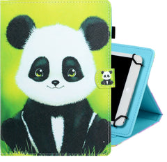 Universal Colored Drawing Horizontal Flip PU Leather Case with Holder & Card Slot, 7 inch, 8 inch, 10 inch