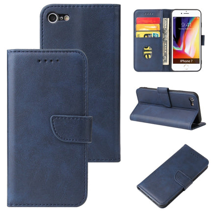 Calf Texture Buckle Horizontal Flip Leather Case with Holder & Card Slots & Wallet, For iPhone XR, For iPhone SE 2022 / SE 2020 & 8 & 7, For iPhone 8 Plus & 7 Plus, For iPhone 6 Plus & 6s Plus