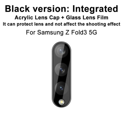 IMAK Integrated Rear Camera Lens Tempered Glass Film with Lens Cap Black Version