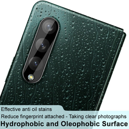 IMAK Integrated Rear Camera Lens Tempered Glass Film with Lens Cap Black Version