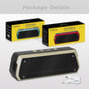 NewRixing NR-5000 IPX5 High Fidelity Bluetooth Speaker, Support Hands-free Call / TF Card / FM / U Disk