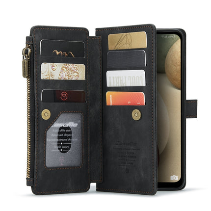 CaseMe-C30 PU + TPU Multifunctional Horizontal Flip Leather Case with Holder & Card Slot & Wallet & Zipper Pocket