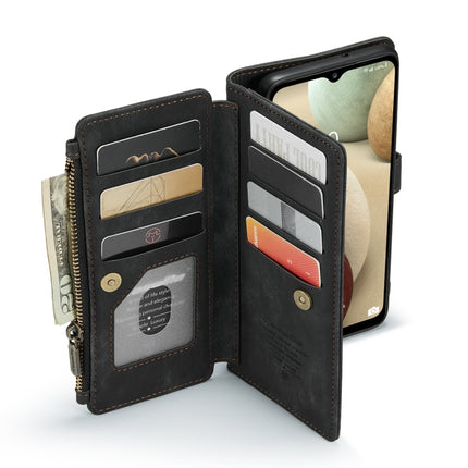CaseMe-C30 PU + TPU Multifunctional Horizontal Flip Leather Case with Holder & Card Slot & Wallet & Zipper Pocket