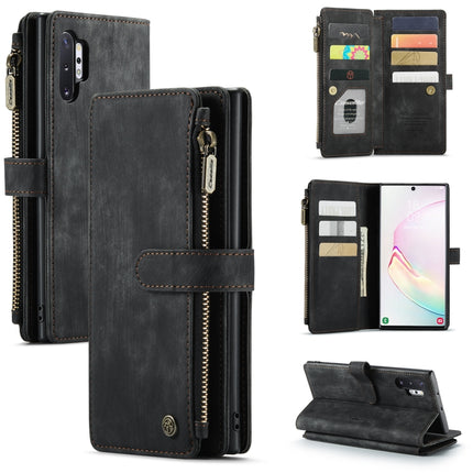 CaseMe-C30 PU + TPU Multifunctional Horizontal Flip Leather Case with Holder & Card Slot & Wallet & Zipper Pocket