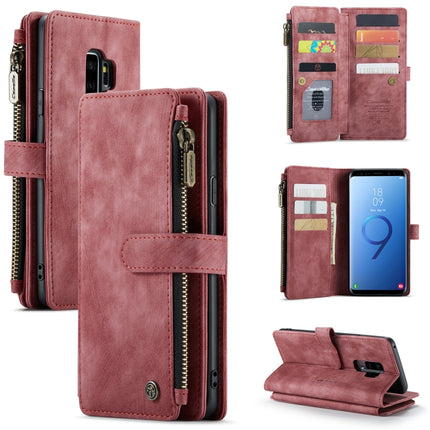 CaseMe-C30 PU + TPU Multifunctional Horizontal Flip Leather Case with Holder & Card Slot & Wallet & Zipper Pocket