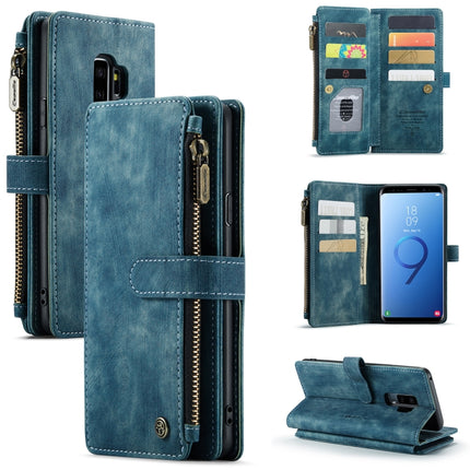 CaseMe-C30 PU + TPU Multifunctional Horizontal Flip Leather Case with Holder & Card Slot & Wallet & Zipper Pocket