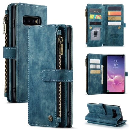 CaseMe-C30 PU + TPU Multifunctional Horizontal Flip Leather Case with Holder & Card Slot & Wallet & Zipper Pocket