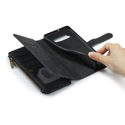 CaseMe-C30 PU + TPU Multifunctional Horizontal Flip Leather Case with Holder & Card Slot & Wallet & Zipper Pocket