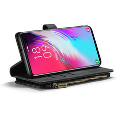 CaseMe-C30 PU + TPU Multifunctional Horizontal Flip Leather Case with Holder & Card Slot & Wallet & Zipper Pocket, For Samsung Galaxy S10+, For Samsung Galaxy S20 5G, For Samsung Galaxy S20+ 5G, For Samsung Galaxy S20 Ultra 5G, For Samsung Galaxy S20 F...