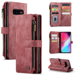 CaseMe-C30 PU + TPU Multifunctional Horizontal Flip Leather Case with Holder & Card Slot & Wallet & Zipper Pocket, For Samsung Galaxy S10+, For Samsung Galaxy S20 5G, For Samsung Galaxy S20+ 5G, For Samsung Galaxy S20 Ultra 5G, For Samsung Galaxy S20 F...