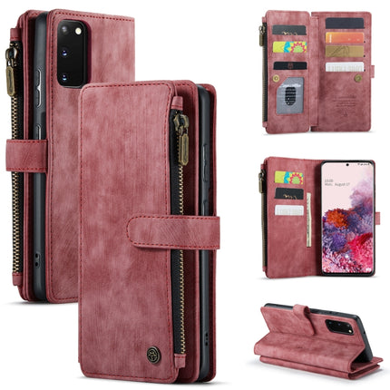 CaseMe-C30 PU + TPU Multifunctional Horizontal Flip Leather Case with Holder & Card Slot & Wallet & Zipper Pocket