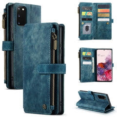 CaseMe-C30 PU + TPU Multifunctional Horizontal Flip Leather Case with Holder & Card Slot & Wallet & Zipper Pocket, For Samsung Galaxy S10+, For Samsung Galaxy S20 5G, For Samsung Galaxy S20+ 5G, For Samsung Galaxy S20 Ultra 5G, For Samsung Galaxy S20 F...