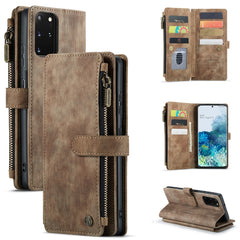 CaseMe-C30 PU + TPU Multifunctional Horizontal Flip Leather Case with Holder & Card Slot & Wallet & Zipper Pocket, For Samsung Galaxy S10+, For Samsung Galaxy S20 5G, For Samsung Galaxy S20+ 5G, For Samsung Galaxy S20 Ultra 5G, For Samsung Galaxy S20 F...