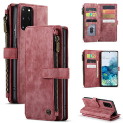 CaseMe-C30 PU + TPU Multifunctional Horizontal Flip Leather Case with Holder & Card Slot & Wallet & Zipper Pocket, For Samsung Galaxy S10+, For Samsung Galaxy S20 5G, For Samsung Galaxy S20+ 5G, For Samsung Galaxy S20 Ultra 5G, For Samsung Galaxy S20 F...