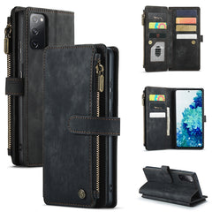 CaseMe-C30 PU + TPU Multifunctional Horizontal Flip Leather Case with Holder & Card Slot & Wallet & Zipper Pocket, For Samsung Galaxy S10+, For Samsung Galaxy S20 5G, For Samsung Galaxy S20+ 5G, For Samsung Galaxy S20 Ultra 5G, For Samsung Galaxy S20 F...