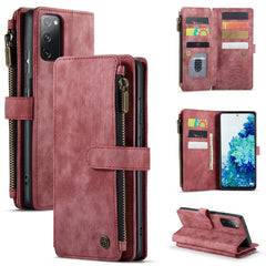 CaseMe-C30 PU + TPU Multifunctional Horizontal Flip Leather Case with Holder & Card Slot & Wallet & Zipper Pocket, For Samsung Galaxy S10+, For Samsung Galaxy S20 5G, For Samsung Galaxy S20+ 5G, For Samsung Galaxy S20 Ultra 5G, For Samsung Galaxy S20 F...