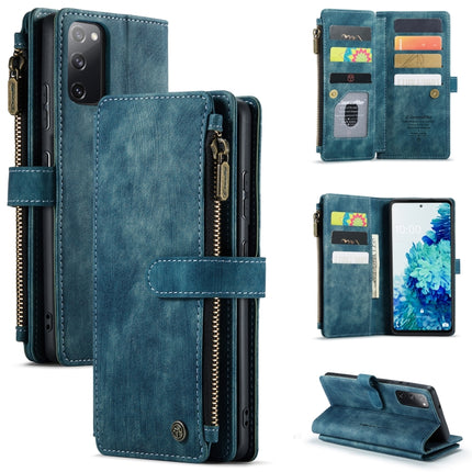 CaseMe-C30 PU + TPU Multifunctional Horizontal Flip Leather Case with Holder & Card Slot & Wallet & Zipper Pocket