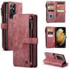 For Samsung Galaxy S21 Ultra 5G / Red