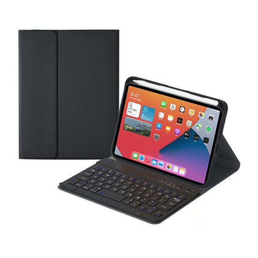 HK006 Square Keys Detachable Bluetooth Keyboard Leather Case with Holder for iPad mini 6, HK006