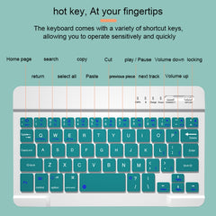 HK006 Square Keys Detachable Bluetooth Keyboard Leather Case with Holder for iPad mini 6, HK006