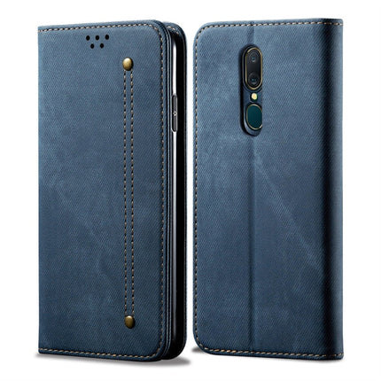 Denim Texture Casual Style Horizontal Flip Leather Case with Holder & Card Slots & Wallet, For OPPO A9 / F11, For OPPO Reno 2, For Huawei Mate 30, For Huawei P30 Pro, For Huawei P30, For Huawei P Smart Z / Y9 Prime