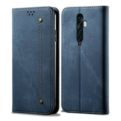 Denim Texture Casual Style Horizontal Flip Leather Case with Holder & Card Slots & Wallet, For OPPO A9 / F11, For OPPO Reno 2, For Huawei Mate 30, For Huawei P30 Pro, For Huawei P30, For Huawei P Smart Z / Y9 Prime
