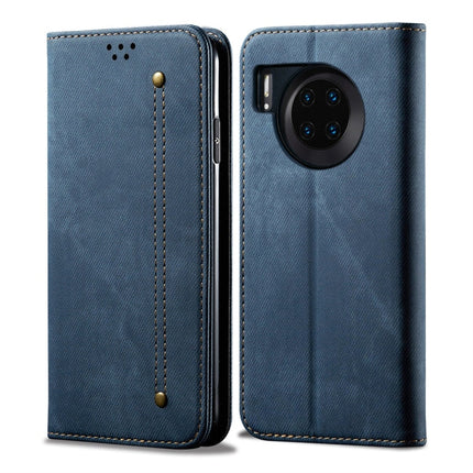 Denim Texture Casual Style Horizontal Flip Leather Case with Holder & Card Slots & Wallet, For OPPO A9 / F11, For OPPO Reno 2, For Huawei Mate 30, For Huawei P30 Pro, For Huawei P30, For Huawei P Smart Z / Y9 Prime