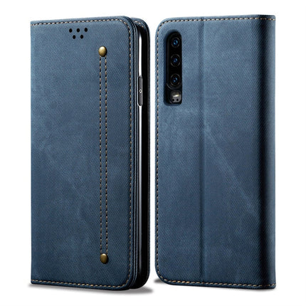 Denim Texture Casual Style Horizontal Flip Leather Case with Holder & Card Slots & Wallet, For OPPO A9 / F11, For OPPO Reno 2, For Huawei Mate 30, For Huawei P30 Pro, For Huawei P30, For Huawei P Smart Z / Y9 Prime
