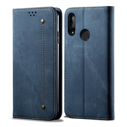 Denim Texture Casual Style Horizontal Flip Leather Case with Holder & Card Slots & Wallet, For iPhone 11 Pro Max, For iPhone 11 Pro, For iPhone 11, For iPhone X / XS, For iPhone XS Max, For Huawei Y9 (2019)