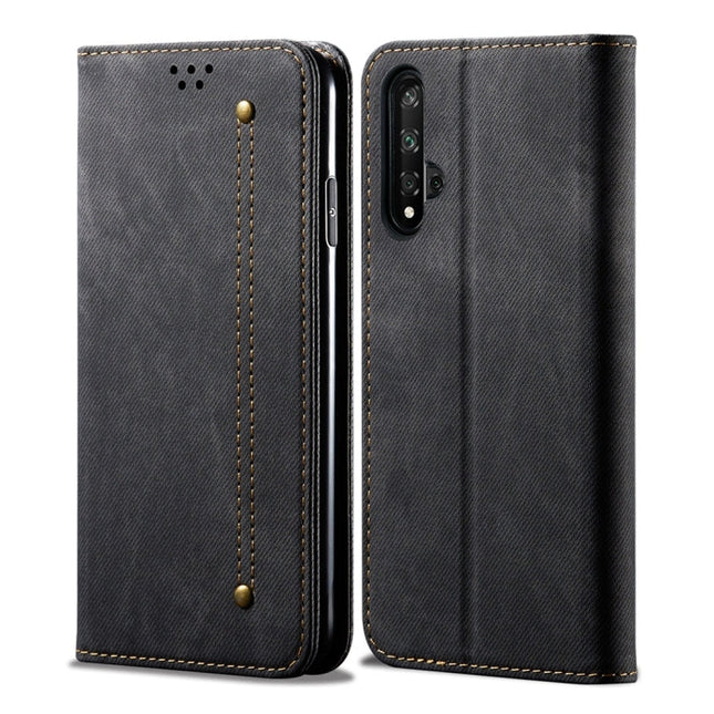 Denim Texture Casual Style Horizontal Flip Leather Case with Holder & Card Slots & Wallet, For Huawei Honor 20, For iPhone XR, For iPhone 6 / 6s, For iPhone 6 Plus / 6s Plus, For iPhone SE 2022 / SE 2020 / 8 / 7, For iPhone 7 Plus / 8 Plus