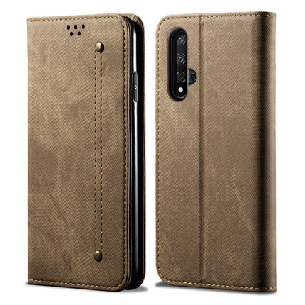 Denim Texture Casual Style Horizontal Flip Leather Case with Holder & Card Slots & Wallet, For Huawei Honor 20, For iPhone XR, For iPhone 6 / 6s, For iPhone 6 Plus / 6s Plus, For iPhone SE 2022 / SE 2020 / 8 / 7, For iPhone 7 Plus / 8 Plus