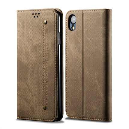 Denim Texture Casual Style Horizontal Flip Leather Case with Holder & Card Slots & Wallet, For Huawei Honor 20, For iPhone XR, For iPhone 6 / 6s, For iPhone 6 Plus / 6s Plus, For iPhone SE 2022 / SE 2020 / 8 / 7, For iPhone 7 Plus / 8 Plus