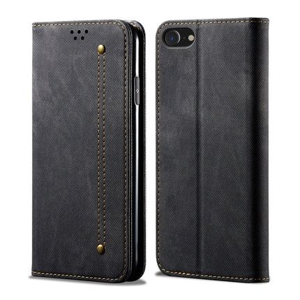 Denim Texture Casual Style Horizontal Flip Leather Case with Holder & Card Slots & Wallet, For Huawei Honor 20, For iPhone XR, For iPhone 6 / 6s, For iPhone 6 Plus / 6s Plus, For iPhone SE 2022 / SE 2020 / 8 / 7, For iPhone 7 Plus / 8 Plus