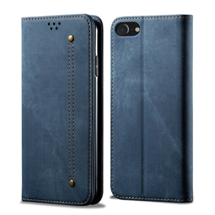 Denim Texture Casual Style Horizontal Flip Leather Case with Holder & Card Slots & Wallet, For Huawei Honor 20, For iPhone XR, For iPhone 6 / 6s, For iPhone 6 Plus / 6s Plus, For iPhone SE 2022 / SE 2020 / 8 / 7, For iPhone 7 Plus / 8 Plus