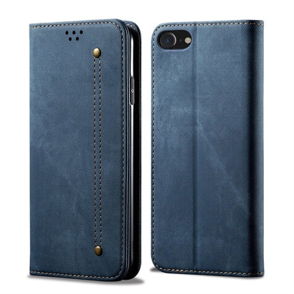 Denim Texture Casual Style Horizontal Flip Leather Case with Holder & Card Slots & Wallet, For Huawei Honor 20, For iPhone XR, For iPhone 6 / 6s, For iPhone 6 Plus / 6s Plus, For iPhone SE 2022 / SE 2020 / 8 / 7, For iPhone 7 Plus / 8 Plus