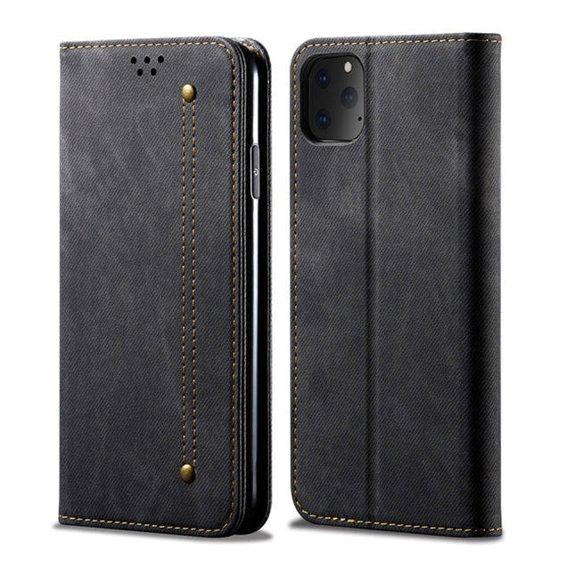 Denim Texture Casual Style Horizontal Flip Leather Case with Holder & Card Slots & Wallet, For iPhone 11 Pro Max, For iPhone 11 Pro, For iPhone 11, For iPhone X / XS, For iPhone XS Max, For Huawei Y9 (2019)