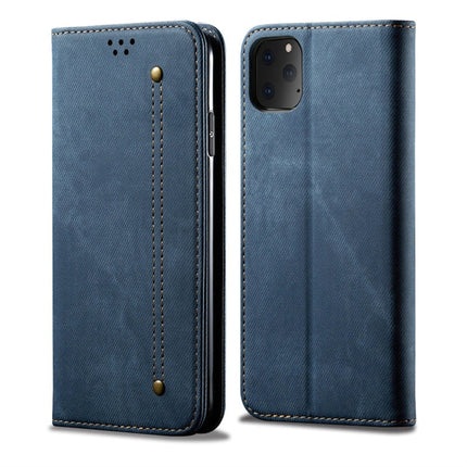 Denim Texture Casual Style Horizontal Flip Leather Case with Holder & Card Slots & Wallet, For iPhone 11 Pro Max, For iPhone 11 Pro, For iPhone 11, For iPhone X / XS, For iPhone XS Max, For Huawei Y9 (2019)